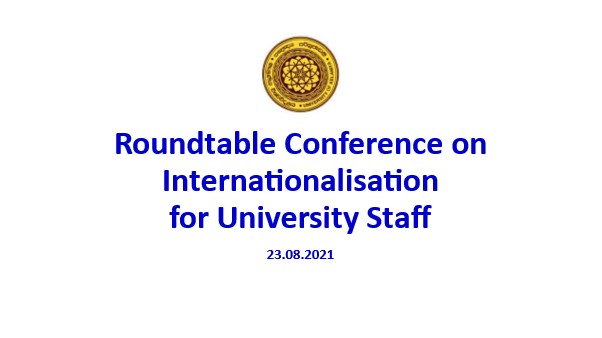 Roundtable Conference on Internationalisation 