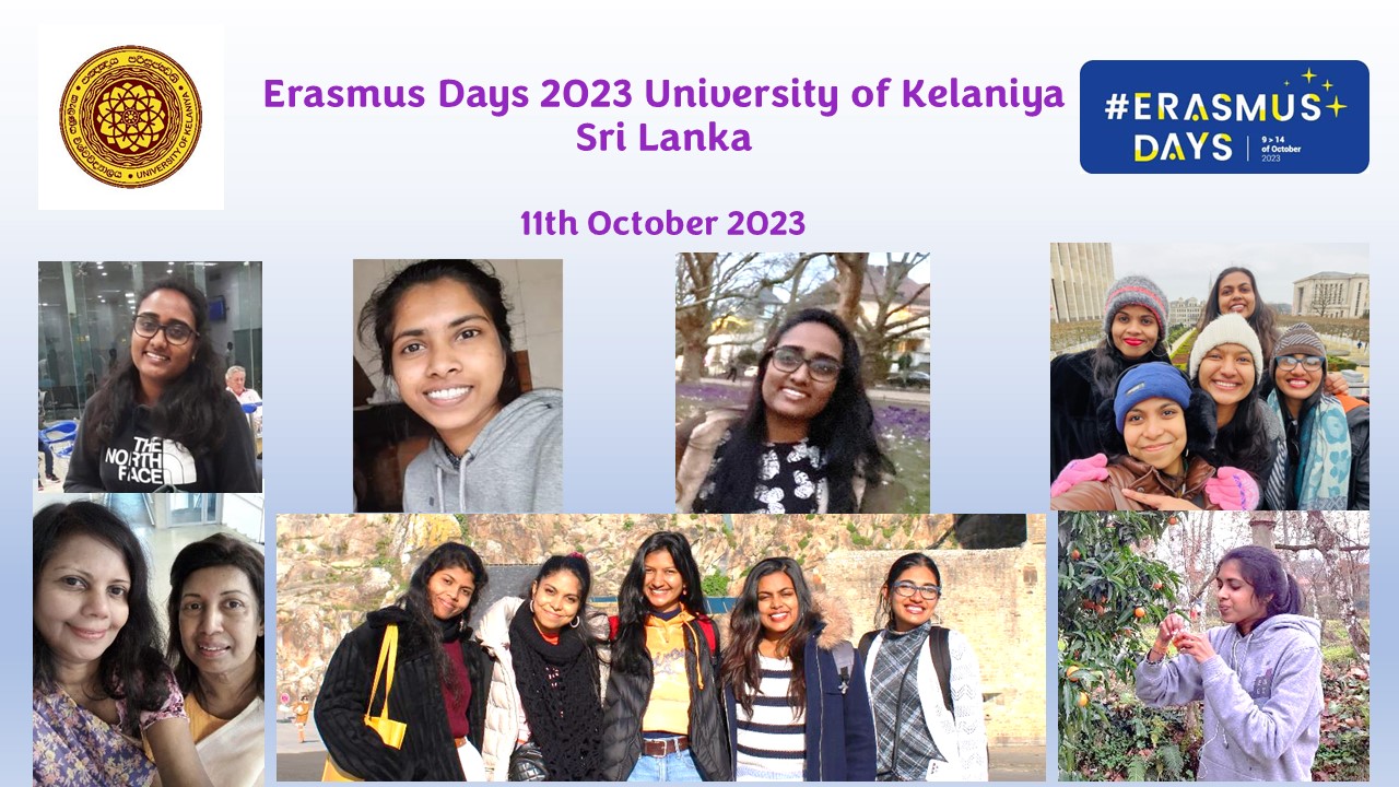 Erasmus Days 2023 University of Kelaniya