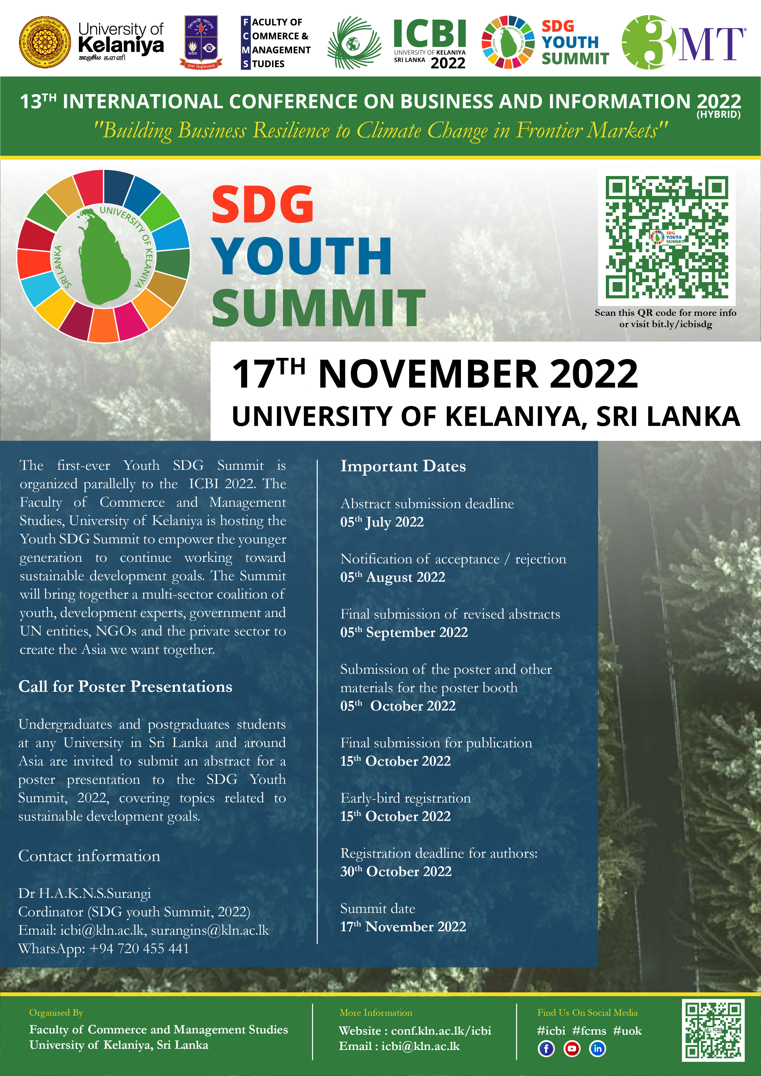 SDG Youth Summit 2022