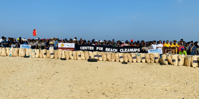 University of Kelaniya Takes Action against coastal pollution: 650+ Volunteers Tackle Crow Island Beach Cleanup