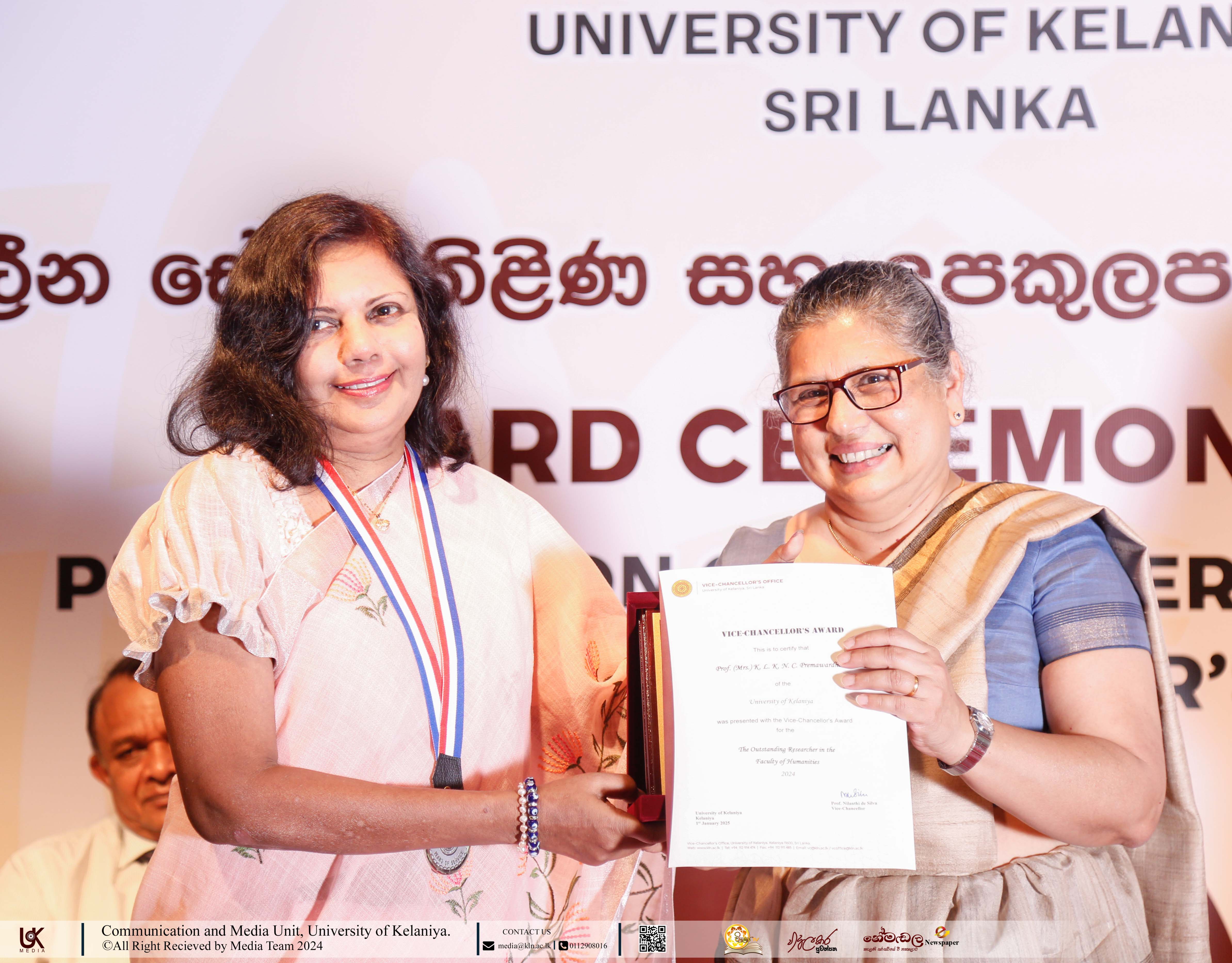 Director, Centre for International Affairs secures multiple awards at Vice Chancellor's Awards 2024 and Excellence in Humanities Awards 2024