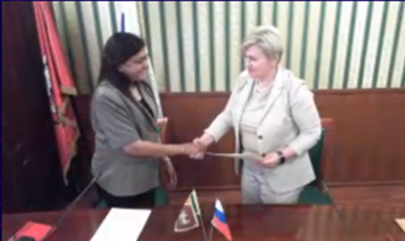 MoU Signing Ceremony with Moscow State University of Sports and Tourism 