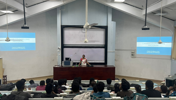 career counselling session for the 1st Year students of the Software Engineering Teaching Unit
