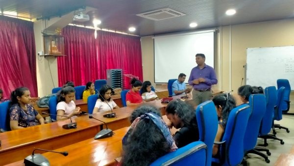 Career counselling programme for the students of the Department of Hindi Studies