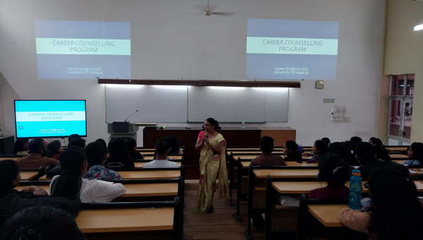 career counselling programme for the 3rd year students of Mathematics