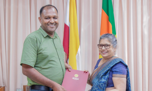 Senior Lecturer Saman Rajapaksha assumes duties as the Director of the Communication and Media Unit for the 2nd consecutive time 