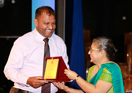 VC Awards 2022, Senior Lecturer Saman Rajapaksha.....